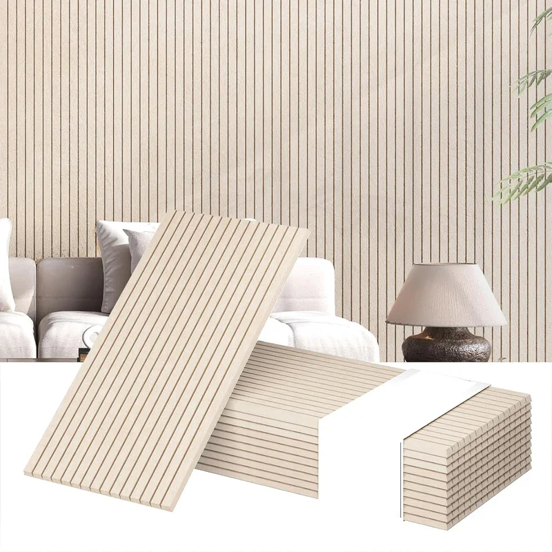 6pcs 60x30CM Large Soundproof Acoustic Wall Panel Corcho Pared Wall Ceiling Living Room Decorative Felt Cork Tile Bulletin Board