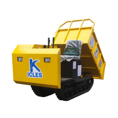 Customized Diesel Seated Dumper Self-loading Dumping Tracked Mini Dumper Truck Site Dumpers For Construction