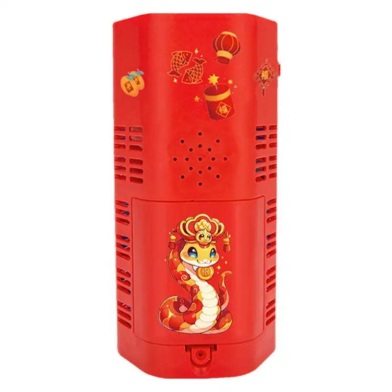 Automatic Bubble Firework Machine 10 Holes Automatic Toy Blower Automatic Bubble Maker Toy With Lights For Chinese Spring