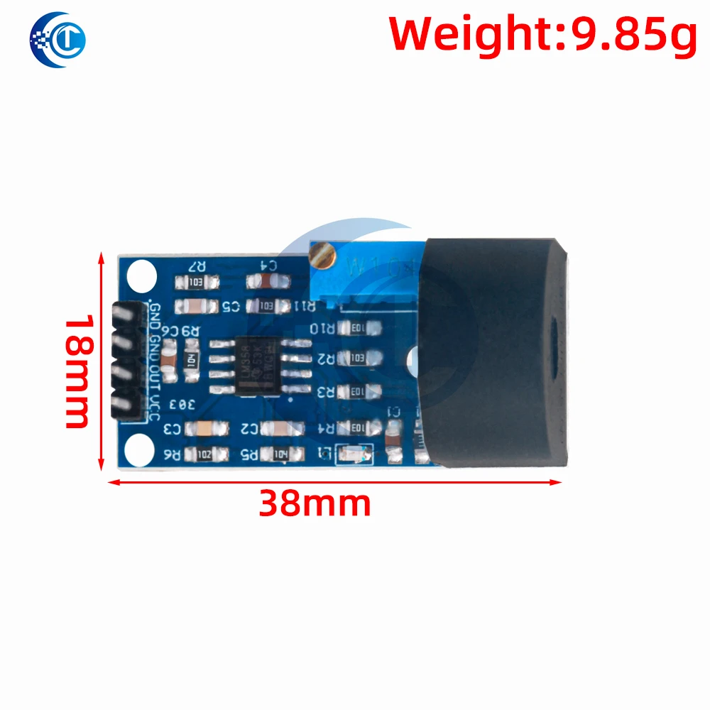 Zmct103c 5a faixa monofásica ac saída ativa de precisão integrada micro transformador de corrente módulo sensor de corrente para arduino