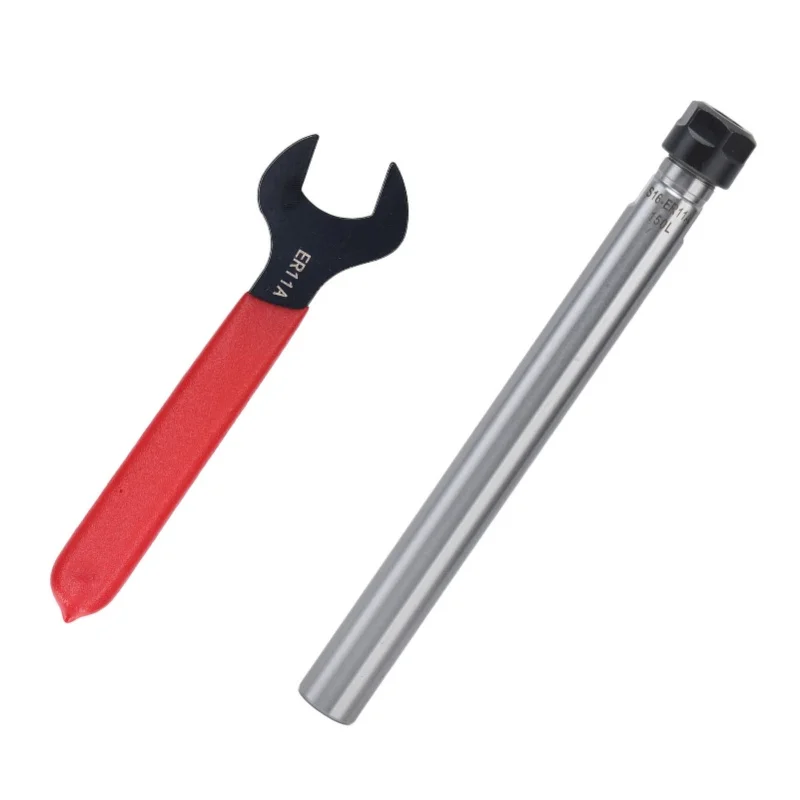 

Straight Shank Tool Holder ER11 Collet Extension Rod CNC Lathe And Milling AccessoriesC16-ER11A-150L 150mm