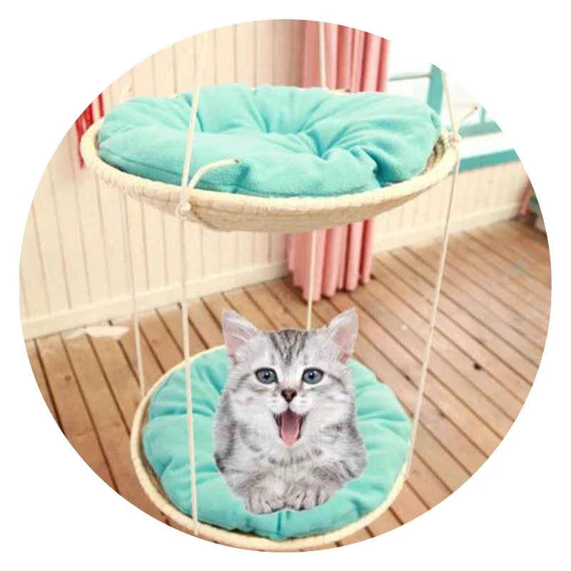 

Hot selling products tall cat tree hammock dropshipping cat hammock cat hammock macrame