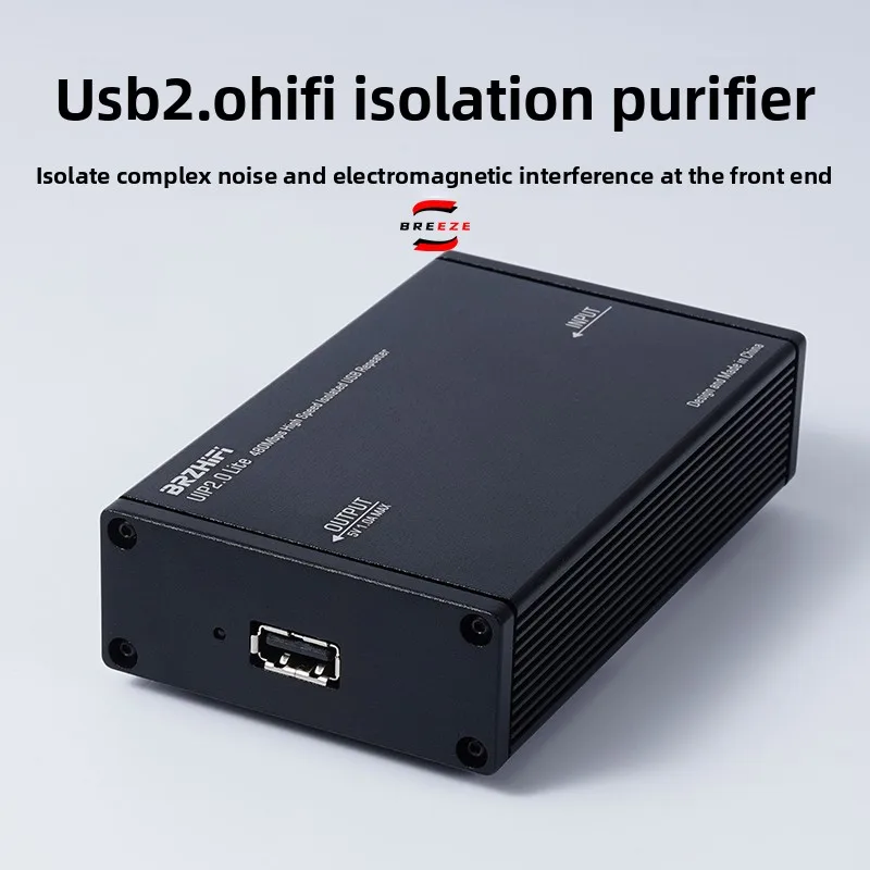

BREEZE 2025 Latest Special Offer UIP2.0 Lite Fever Audio PCHFI USB2.0 Purification Isolator 480M Computer DAC Decoding