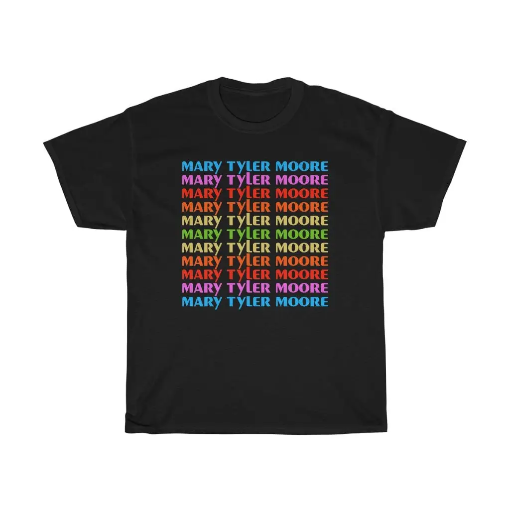 Mary Tyler Moore Retro Tv Show Black T Shirt Size S To 5Xl