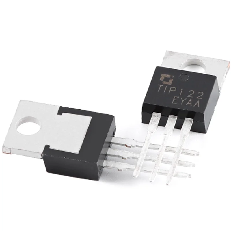 5 Brand New Original Tip122 00V 5A Npn Darlington Transistors To-220 Direct Plug-In