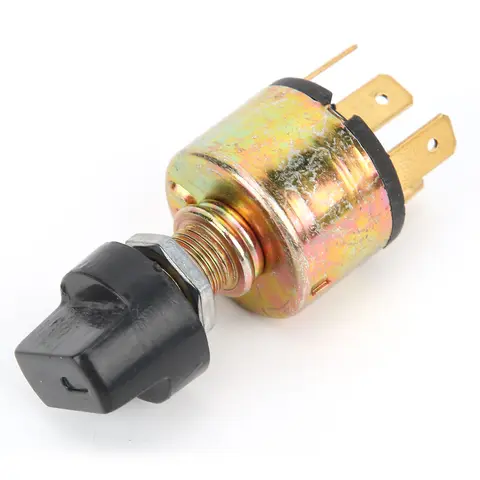 자동차 트럭용 범용 플라스틱 회전 노브, AC 제어 에어컨, 3 단 송풍기 스위치, 12V, 24V, 3 포지션