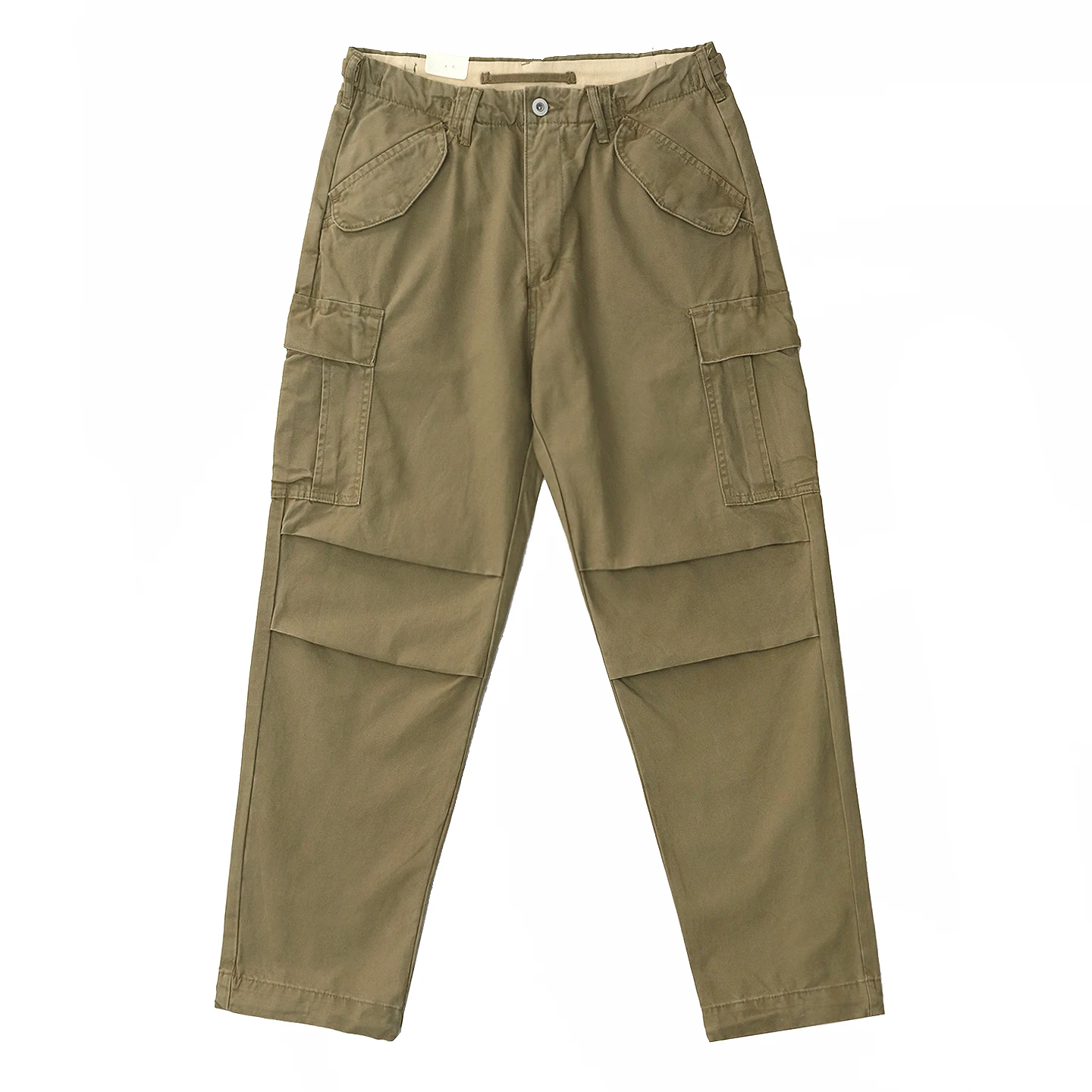 

Spring and Autumn American Retro Replica Multi-pocket Cargo Pants Men's M51 Paratrooper Washed Casual Loose Straight Trousers