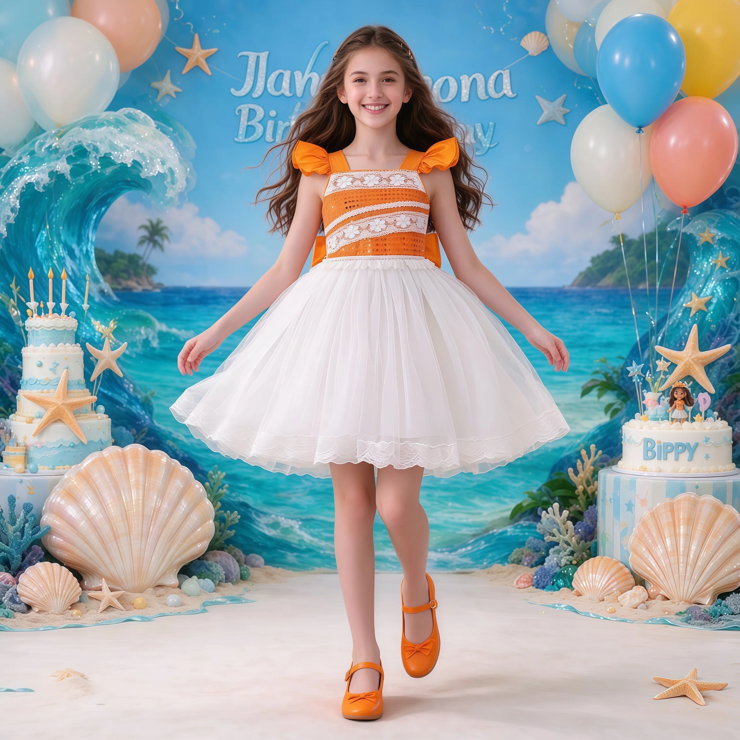 Moana Vaiana Ocean Adventure Halloween Costume for Girls Polynesian Bow Birthday Party Princess Girl Dresses Christmas Costume
