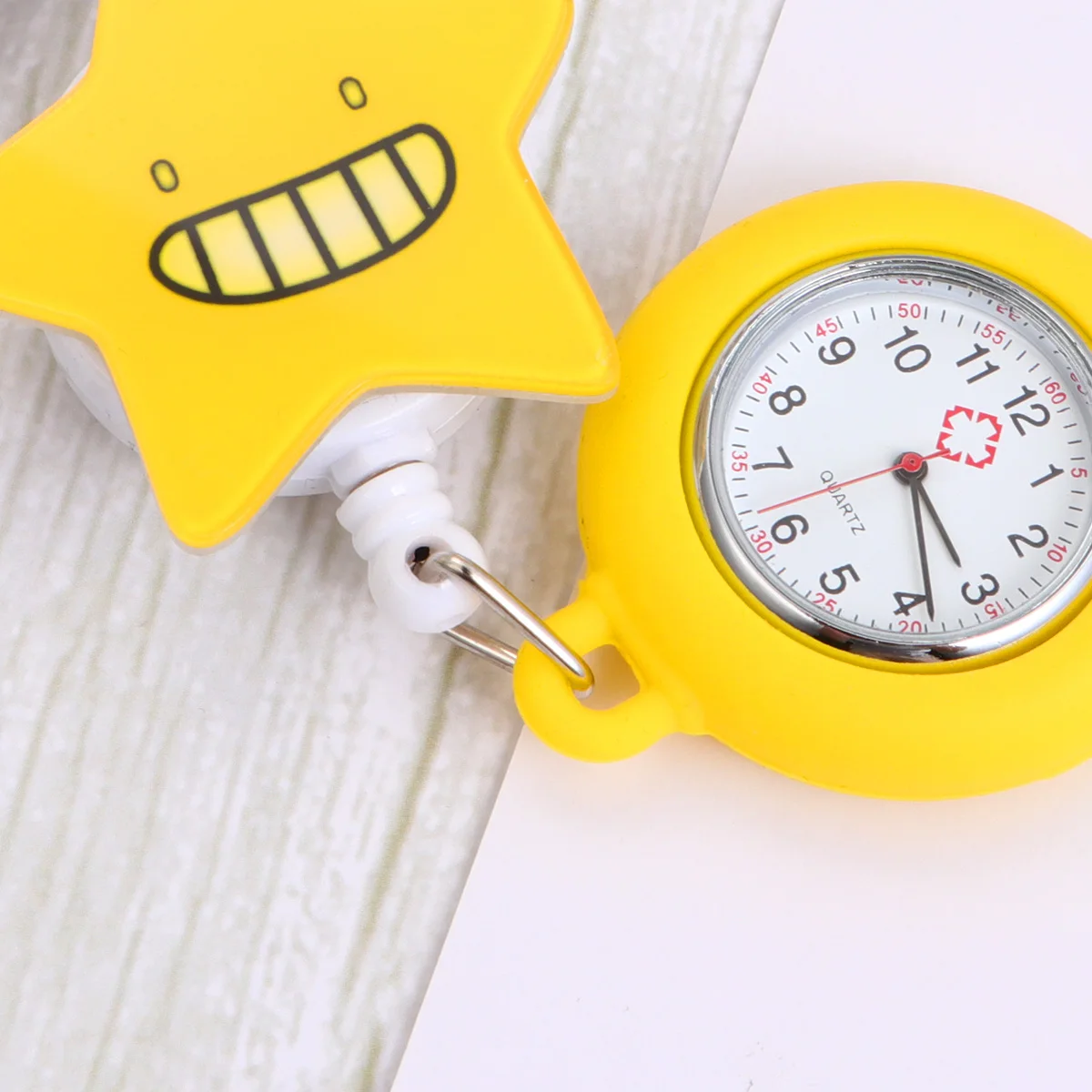 ساعة جيب معلقة محمولة للممرضات الطبية للطبيب، ساعة جيب خفيفة الوزن بسلسلة تلسكوبية للممرضات #2