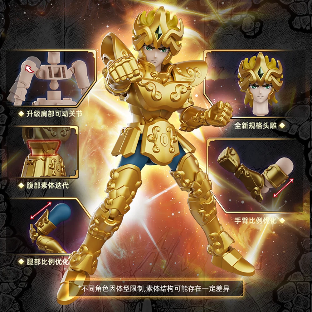 Nueva caja ciega Original BLOKEES Saint Seiya Galaxy versión colección sorpresa de alta detalle modelo juguetes decorativos regalos de cumpleaños