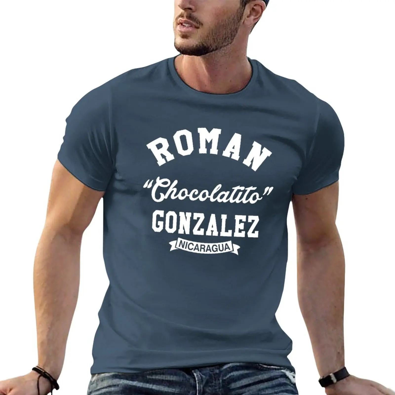 New Chocolatito Roman T-Shirt summer clothes graphic t shirt Short sleeve tee men