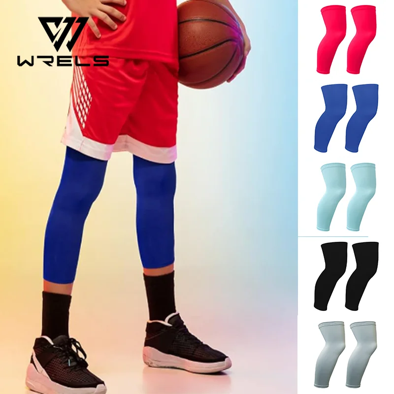 Manguitos de compresión para piernas, protección solar, antideslizantes, anti-UV, para ciclismo, baloncesto, entrenamiento, cómodos.