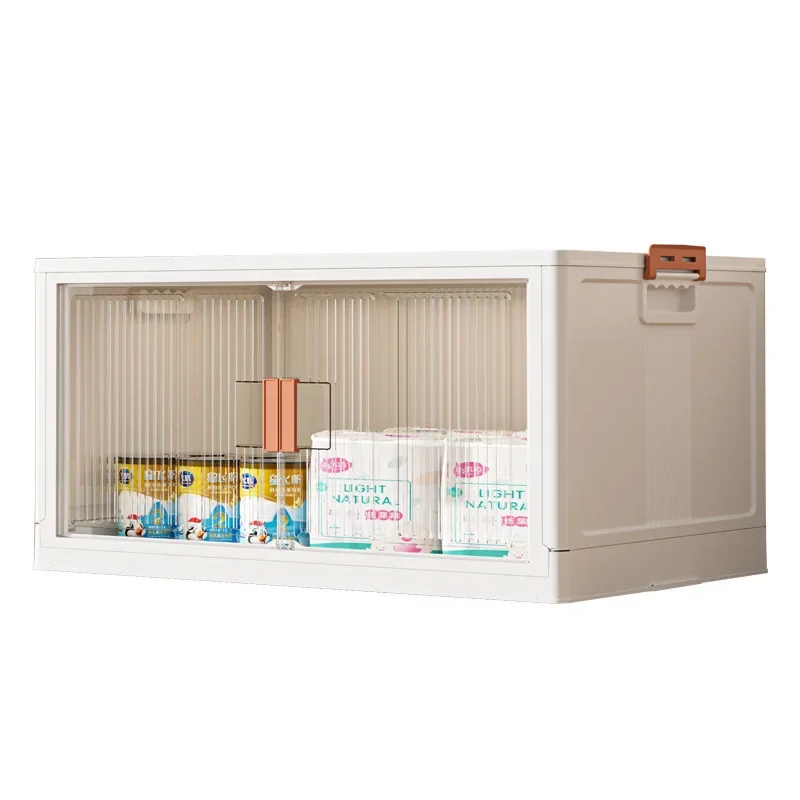 Thickened storage cabinet Folding storage Home bedroom Baby wardrobe Multi-layer removable children's toy storage
