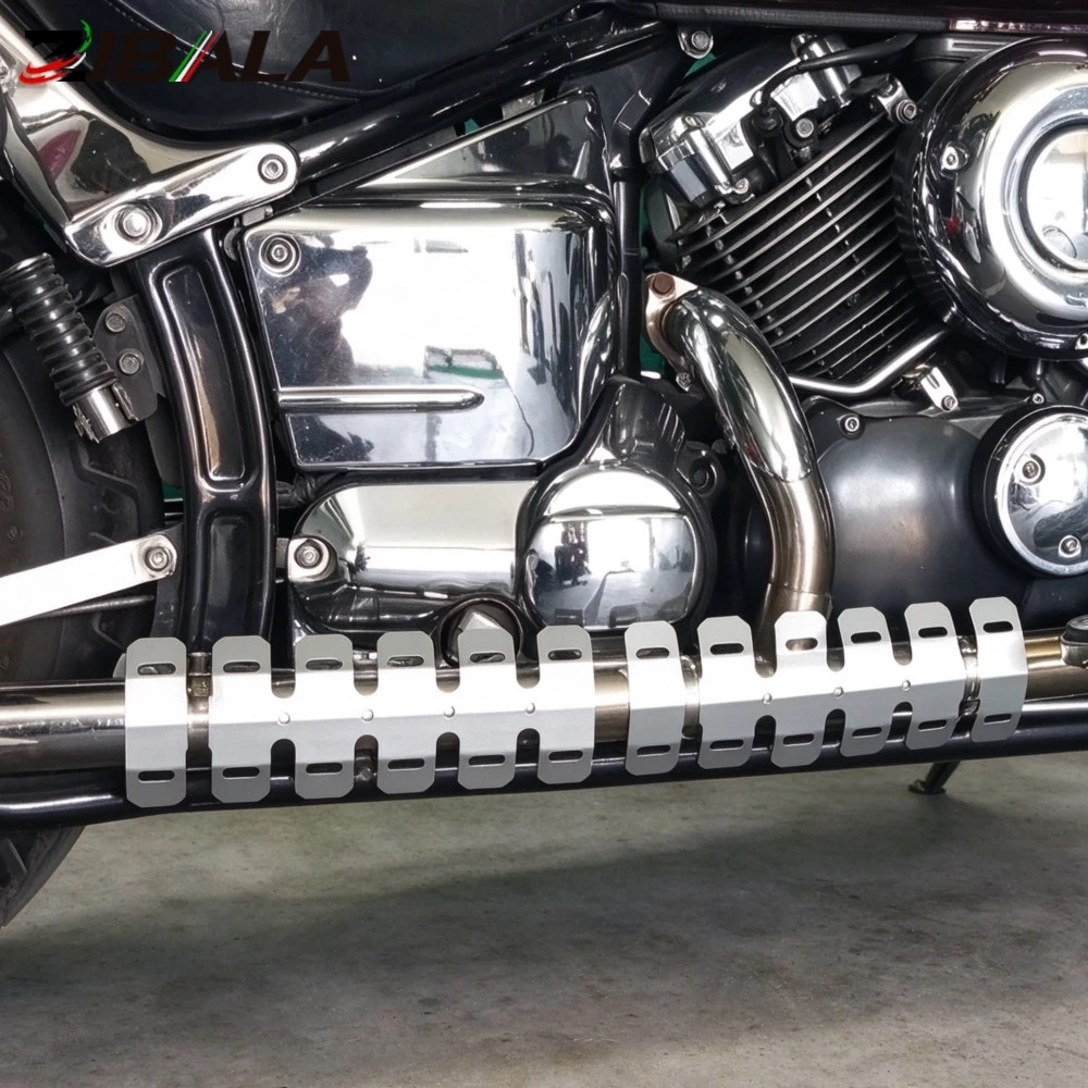 Motocross Dirt Bike Exhaust Muffler Pipe Leg Protector Heat Shield Cover For BETA RR 2T 250/300 RR X-TRAINER 300 For GASGAS EC