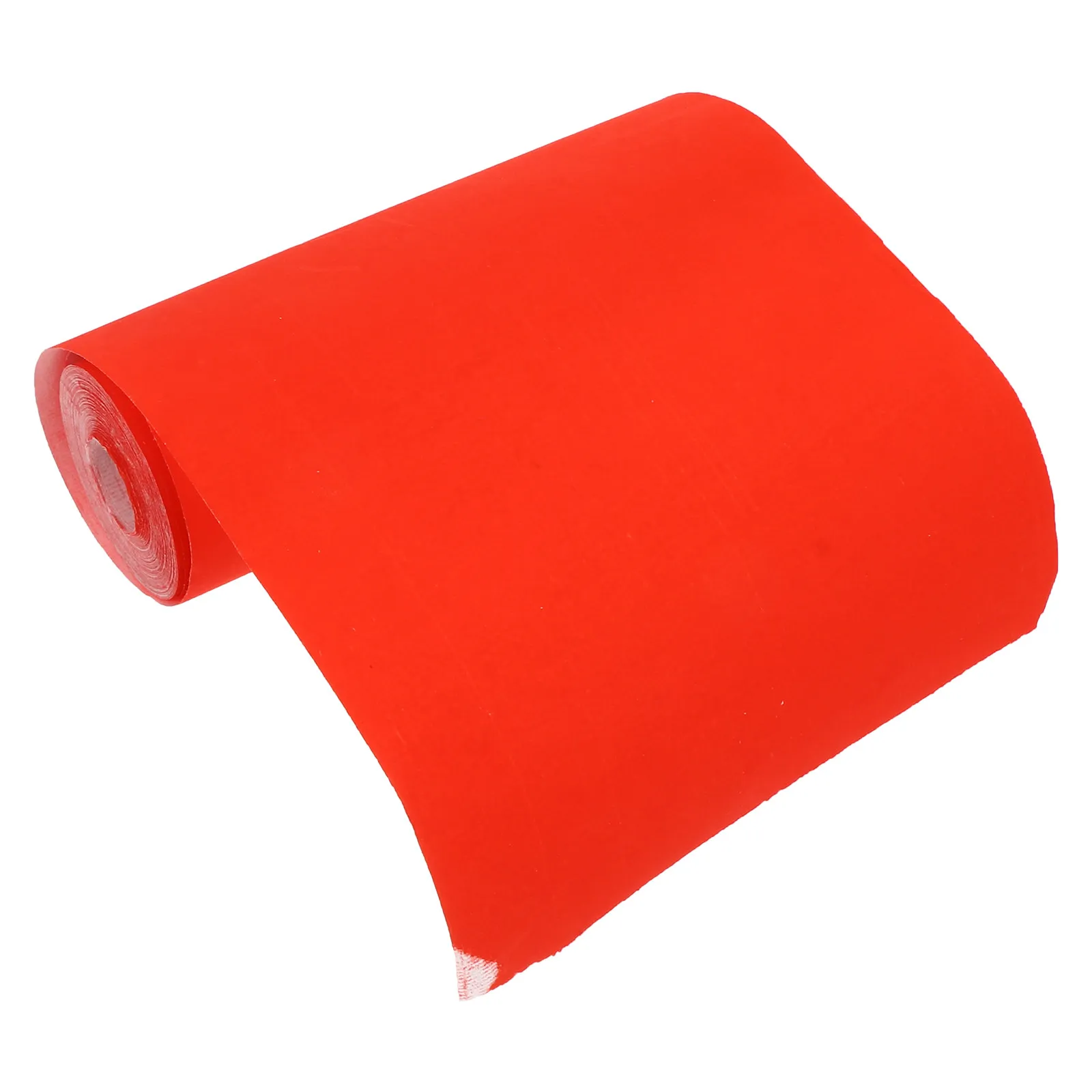 

1 Roll Premium Thick Red Xuan Paper Bamboo Pulp Chinese Calligraphy Scroll Paper for Spring Festival Couplets New Year Decor DIY