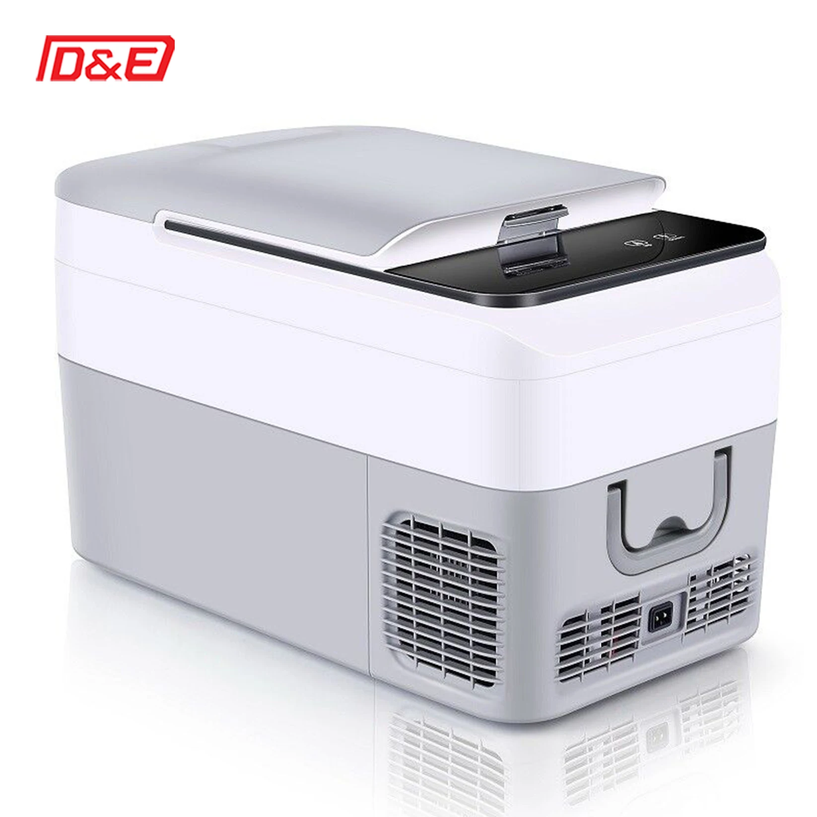 24L Portable Car Truck Refrigerator Fridge Freeze 12V 24V  Food Home Picnic Travel for Truck Caravan Camping