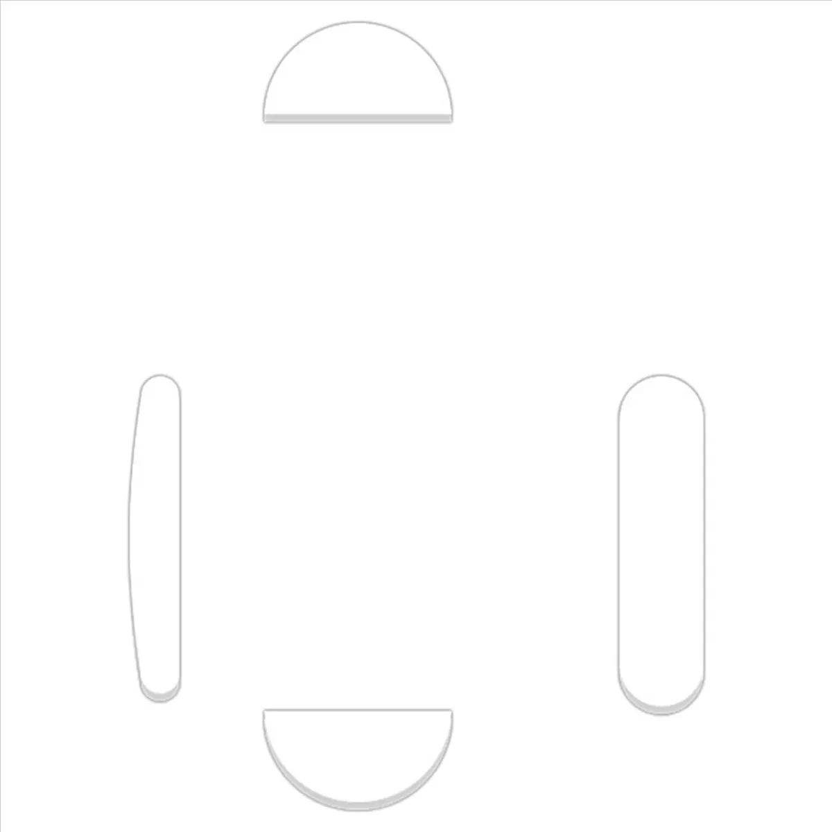 TCE For MX Master 3s Mouse Feet Pads Smooth Mouse Accessories Enhance Your Mousing Experience