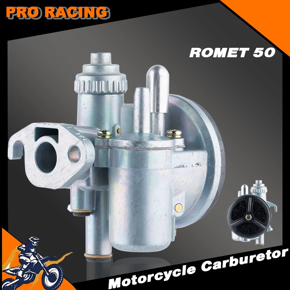 

Для мопеда Romet 50CC Komar Ogar Kadet Pony PEGAZ CONDOR Romet50 Карбюратор мотоцикла Vergaser Romet 50 Карбюратор GM12F