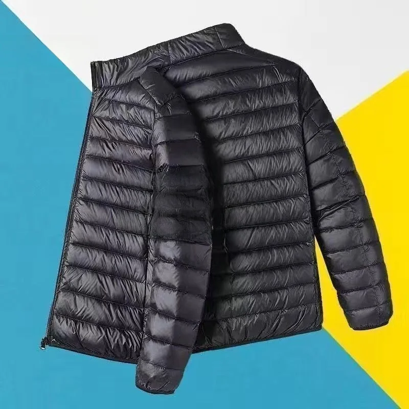 

Lightweight Padded Hooded Jaet ort Sle Winter New Casual Men's Brand Faionable Cotton down Jaet Knot Element