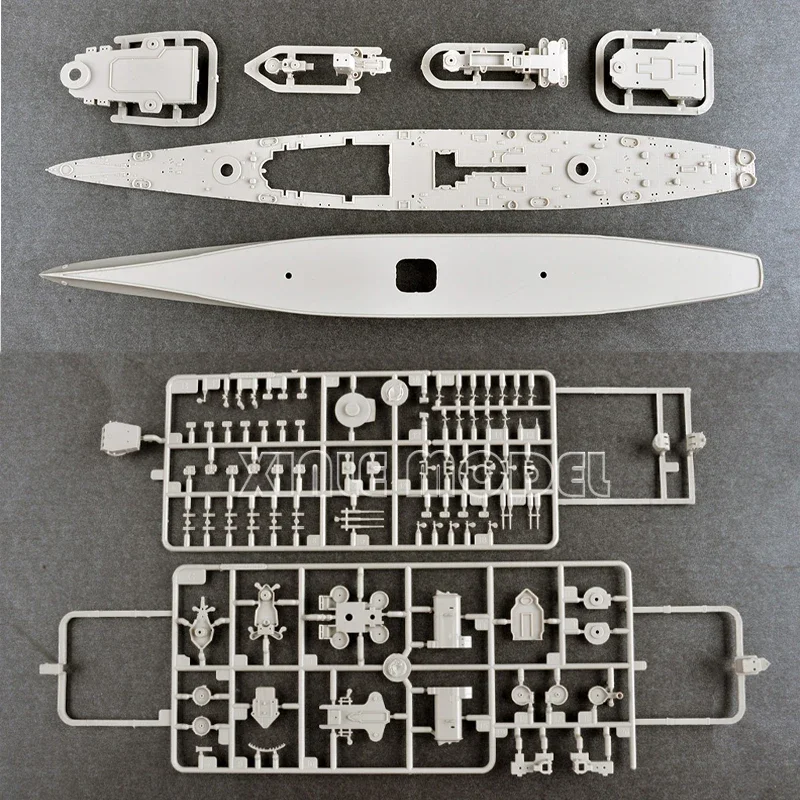 Trumpeter 06740 Пластиковый собранный комплект модели корабля USS Hawaii Battle Cruiser CB-3 1/700