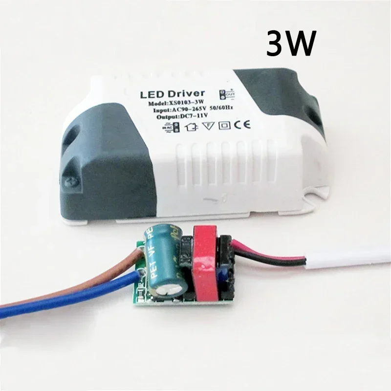 LED Driver AC110V-220V To DC 12V 24V Lighting Transformer LED Panel Lamp Power Supply Unit Adapter 3W 4-7W 8-12W 13-18W 18-24W