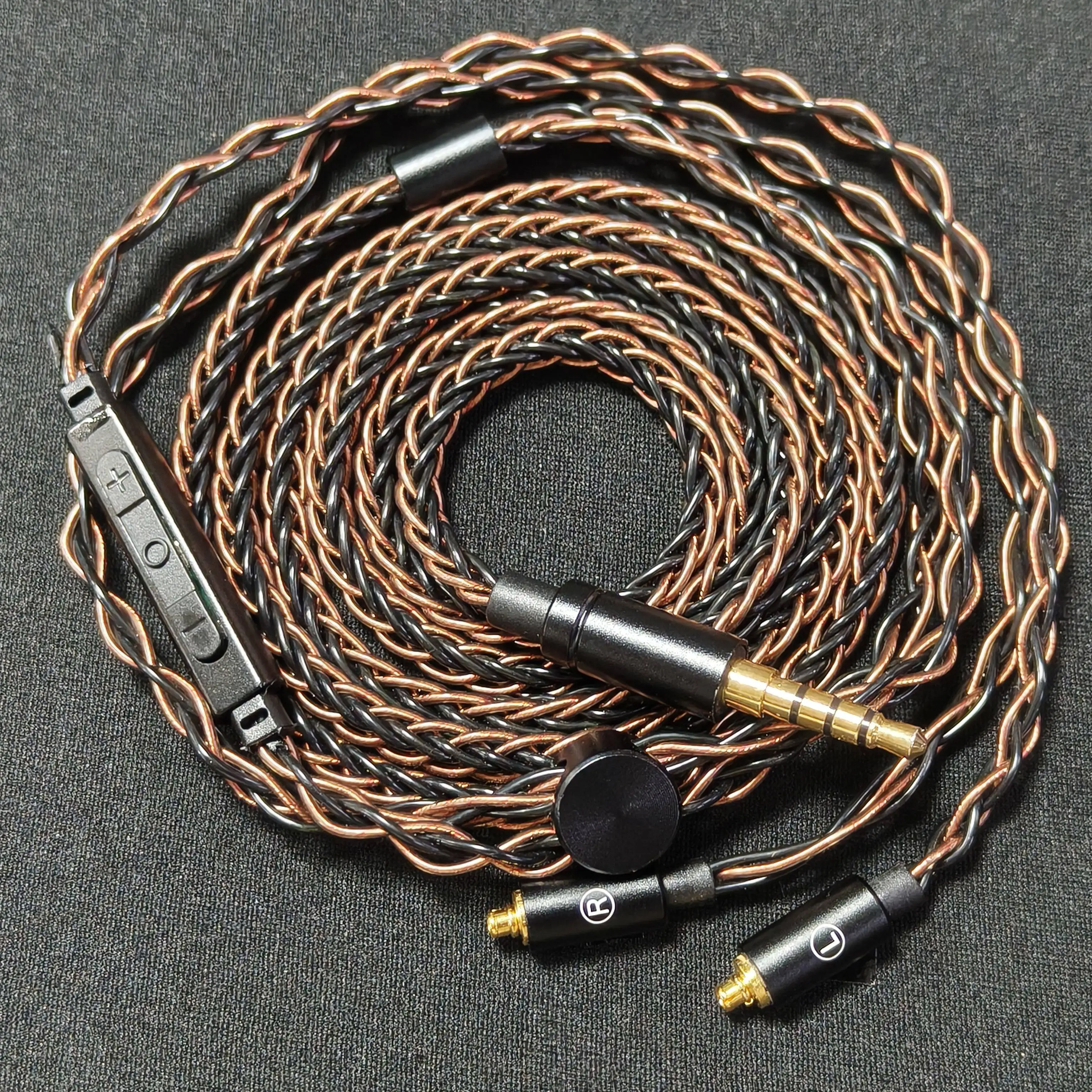 Wired Earphone Mic - Cable de actualización para auriculares MMCX