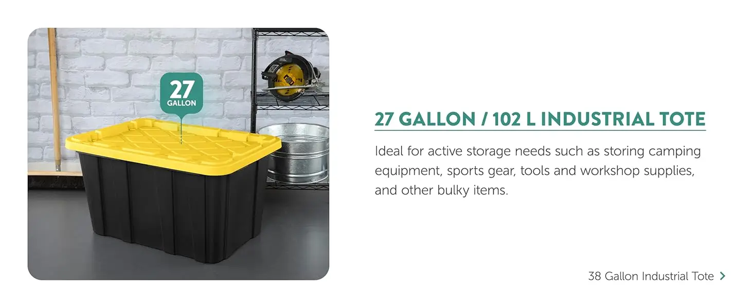 Sterilite 17 Gallon Industrial Tote
