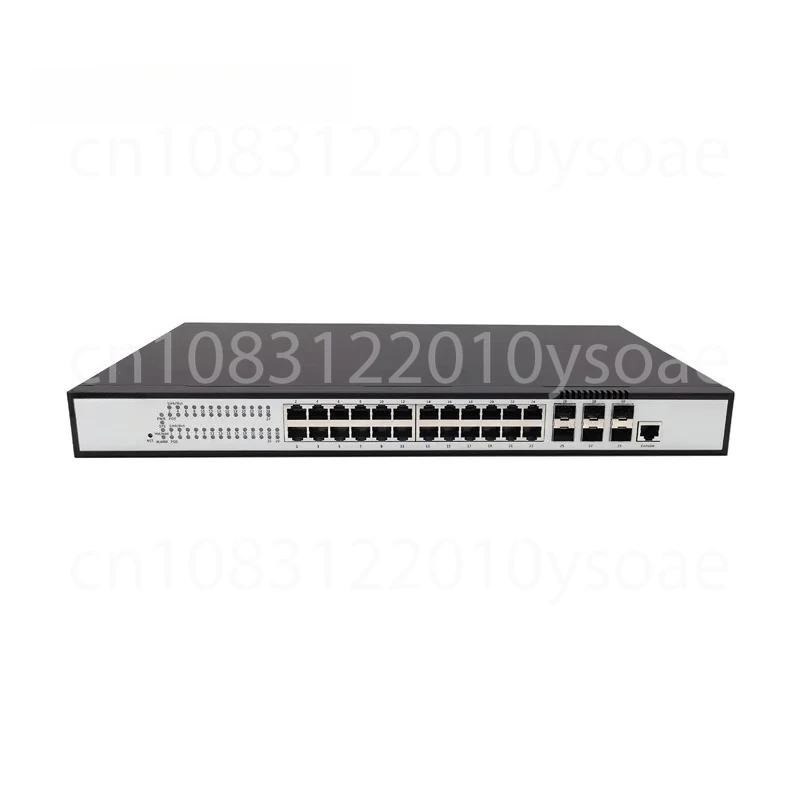 

24*2.5G 6*10G SFP/10GE SFP+ Single AC Power Supply 2.5G Access 10G Uplink POE Switch
