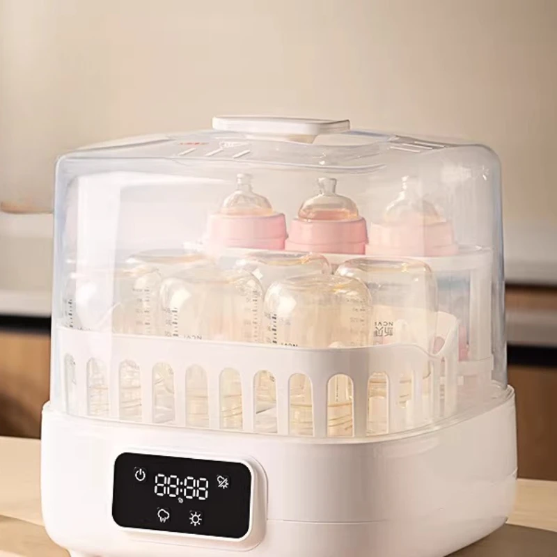 Bottle Disinfection Pot Baby Baby Steam Sterilizer with Drying 2-in-1 Large-capacity Household Disinfection Cabinet
