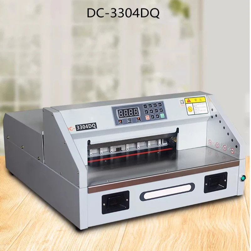 Upgrade Desktop Electric CNC Paper Cutter Business Card Bid Document Paper Brochure Cutting 400pages Book Cutting Customized