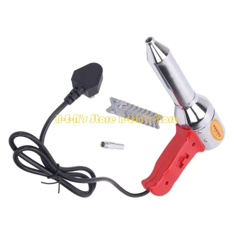 Y1AD 500W Plastic Hot Air Welding Nozzle Torch Tool Plastic Welding Torch Machine Adjustable Heat Air Nozzle Welder Blowe