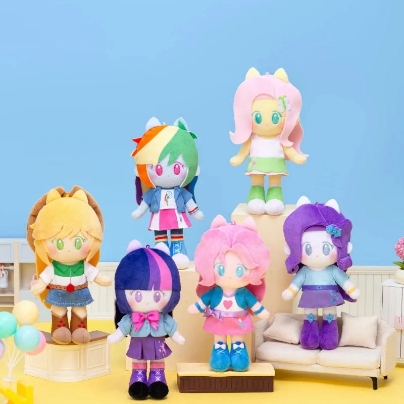 Hasbro Oryginalne My Little Pony Equestria Girl Blind Box Kawaii Pluszowe Lalki Mystery Box Twilight Sparkle Applejack Prezenty Urodzinowe