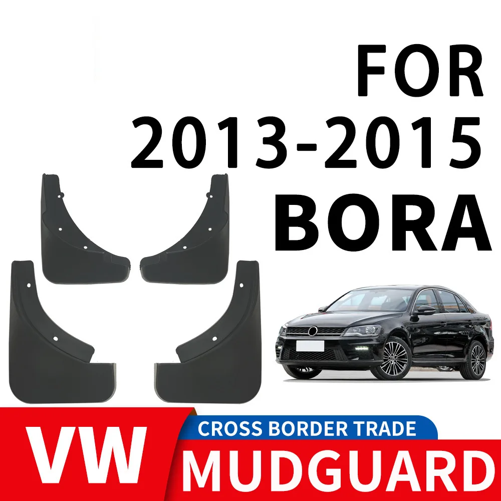 

For 2013-2015 VOLKSWAGEN BORA mudguard Mudflaps Front Rear Flares Splash Guards Cover Car Accessoie