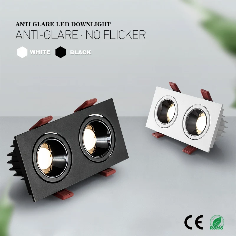 

LED Downlight Recessed Ceiling Led Spot 110V 220V Spotlight Living Room Light Fixture Ceiling Lamp For Home Kitchen Indoor