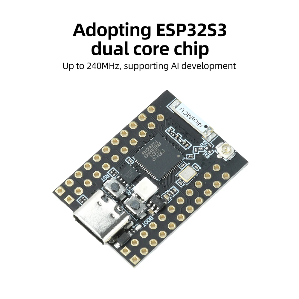ESP32-S3-N16R8 MINI Entwicklungsboard 16MB Flash 8MB PSRAM BT5 Typ-C-Schnittstelle – Detail 3