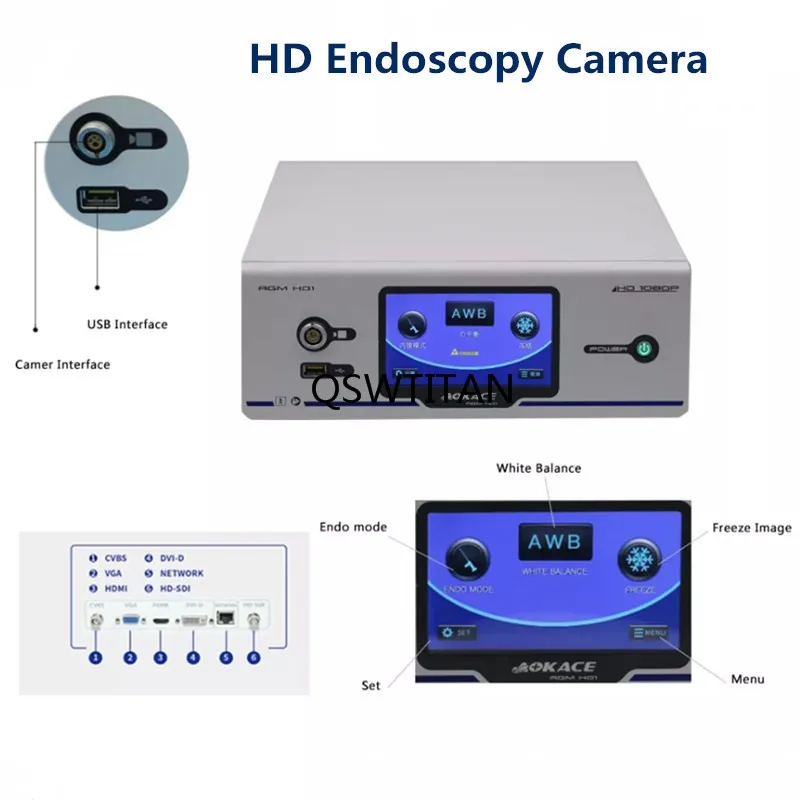 HD Endoscope camera system  video recording Surgical camera Endoscopy equipment ENT laparoscopy endoscopy