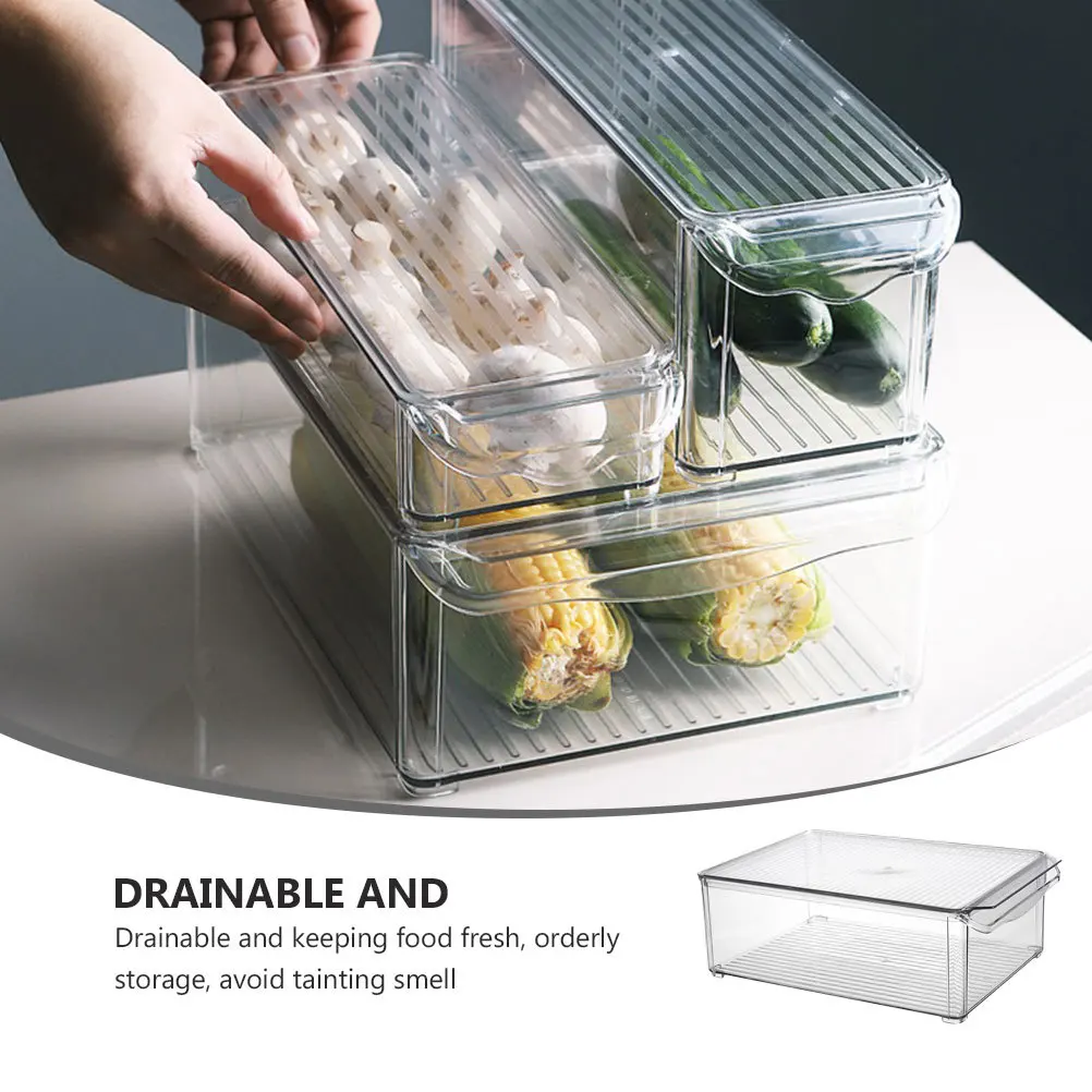 

Контейнер для хранения продуктов, 1 шт., для дома, экологичный, без запаха, штабелируемый