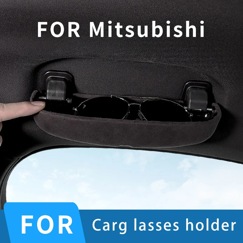 

SueJameo Auto Car Glasses Box Case Holder for Mitsubishi ASX Outlander Lancer Colt Evolution Pajero Eclipse Cross Grandis Zinger