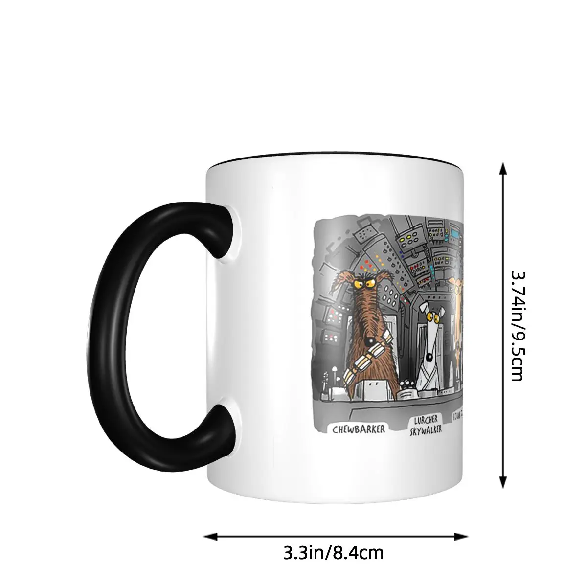 Hound Solo Mug Mug Funny Ceramic Coffee Cups Tea Mugs Milk Cup Drinkware Gift for Friends