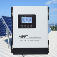 MPPT 80A 100A 120A 230VDC Solar Charge Controller With LCD DISPLAY RS485 interface For 24V 48V 60V 72V 96V Home Solar System