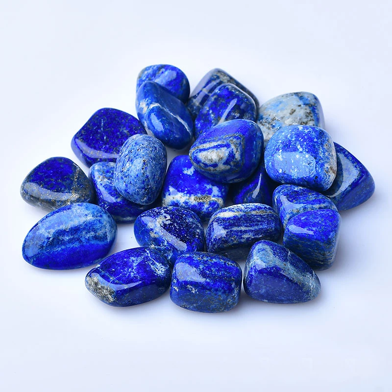 100g Natural Natural Lapis Lazuli Stone Tumbled Crushed Stone Healing Crystal Jewelry Making Home Decor Or Fish Tank Stone