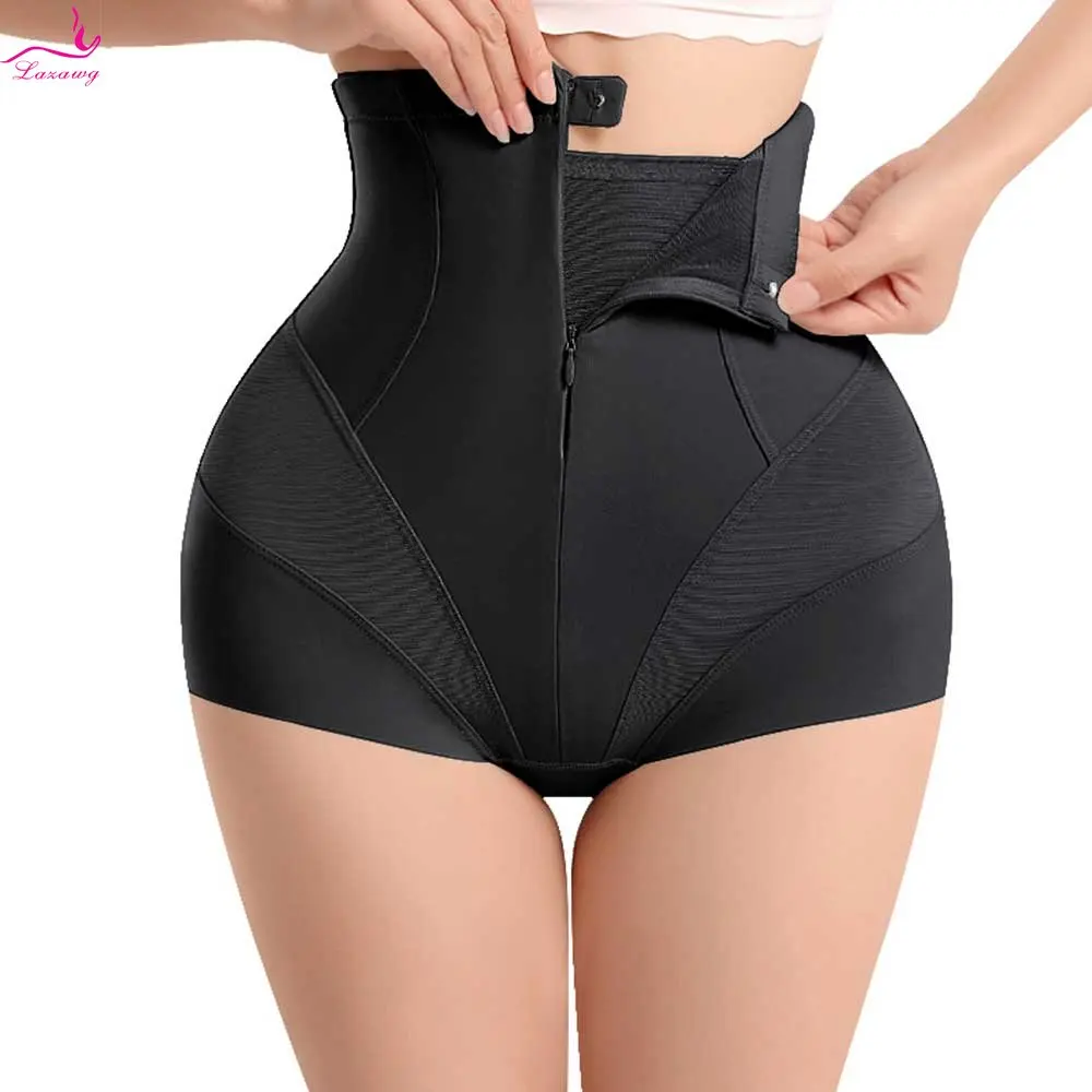 

LAZAWG Women Body Shaper Shorts High Waisted Panties Weight Loss Panty Waist Trainer Tummy Control Underwear Shapewear Sexy