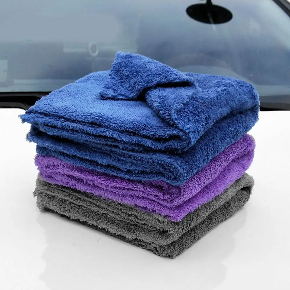 Towel Polishing Car Detailing Extra Microfiber Towels Car Cleaning Cloth Edgeless Cleaning Towel Plush Washing Rag