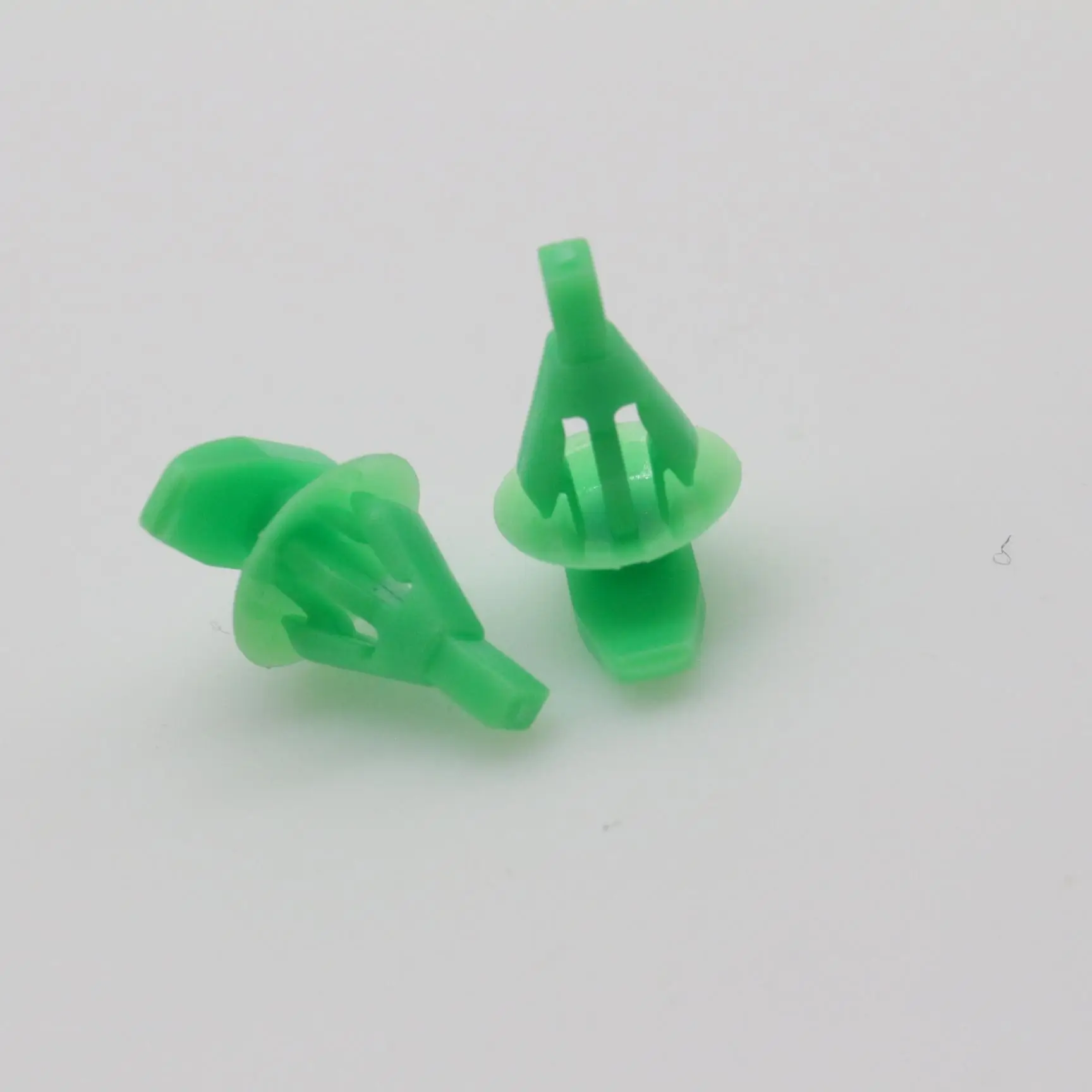 10 pcs Door Weatherstrip Retaining Clip Fastener Fit For Honda Accord Civic CRX Acura CL CSX Green Nylon Trim Pin 8085089961