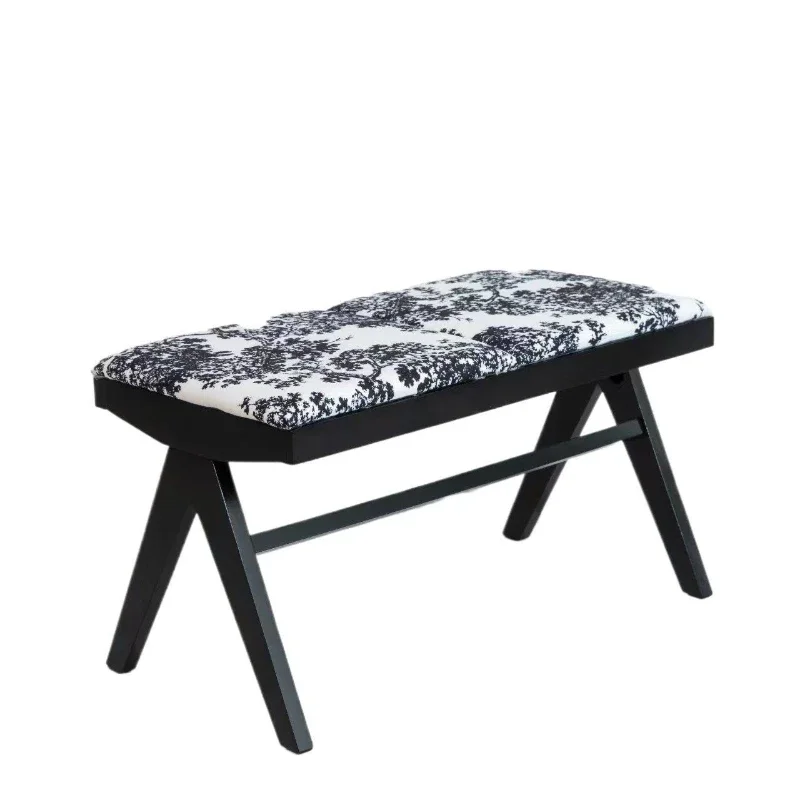 

Antique soft bag in shoe changing stool, one person, two people, two people, three people, Nordic bedside