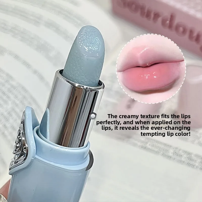 Kleurveranderende Lippenbalsem Lichte Make-up Langdurige Niet-plakkerige Hydraterende Verbeteren Teint Temperatuurveranderende Lippenstift