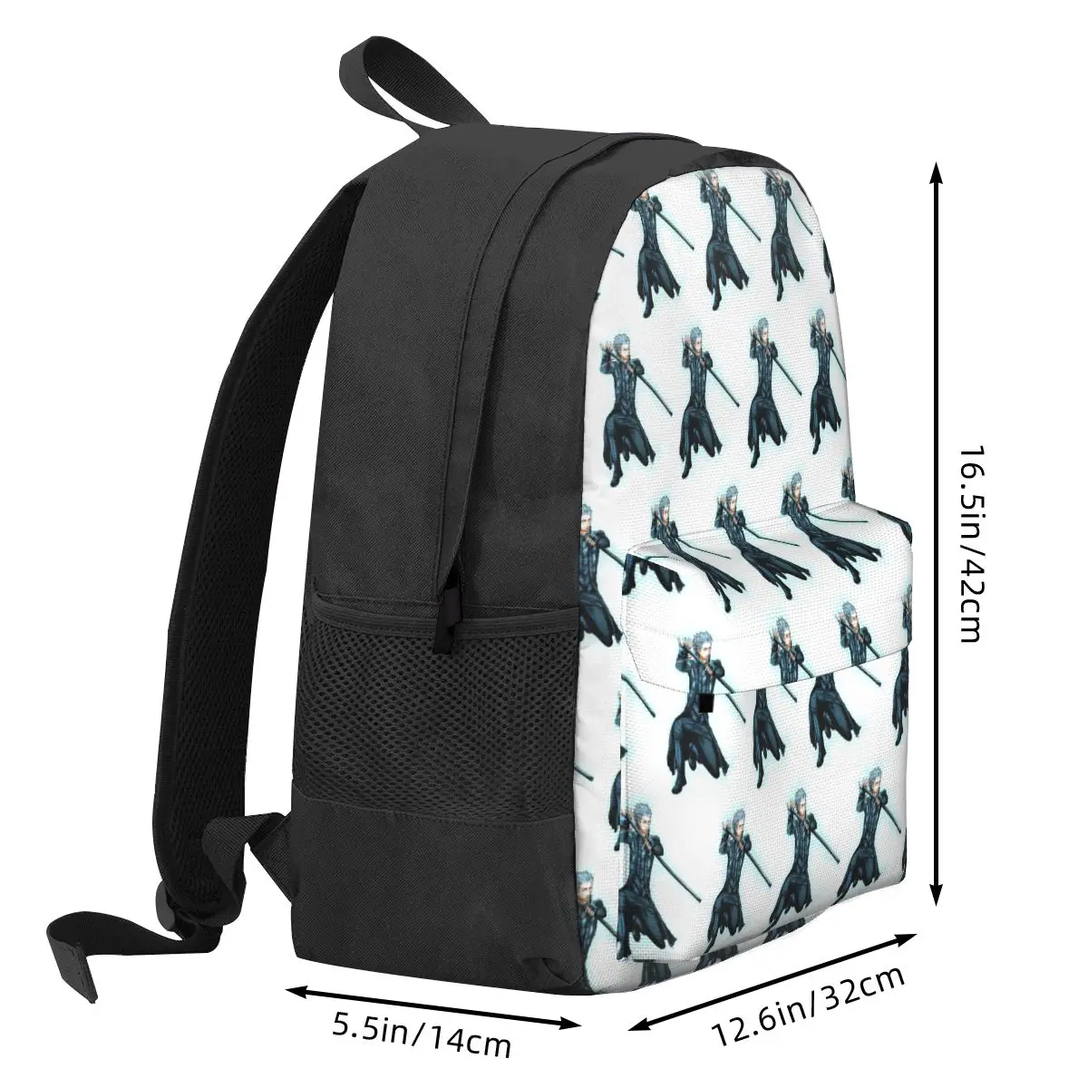 Devil Action May Cry Game Backpack Student BookBag Kids School Bag Computer Shoulder Bags for Men Women