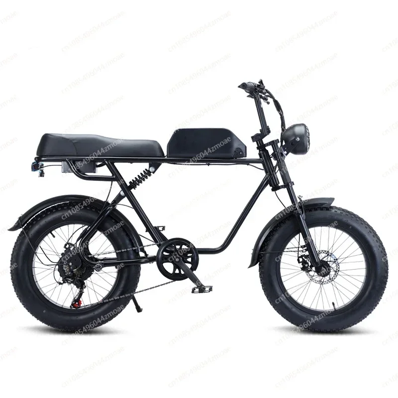 

New Adult Cycling Electric Bicycle High -carbon Steel Black 1000W Electric Bicycle for Adults