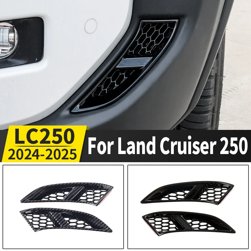 

For Toyota Land Cruiser 250 2024 2025 Prado LC250 1958 First Edition Bumpert Air inlet Decoration Cover,Upgraded Accessories