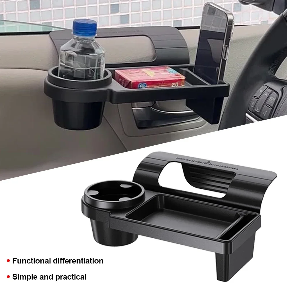 Multi Functional Car Organizer Box with Cup Drink Holder Hanging Storage Rack Side Door Window Storage Pocket Car Interior Parts